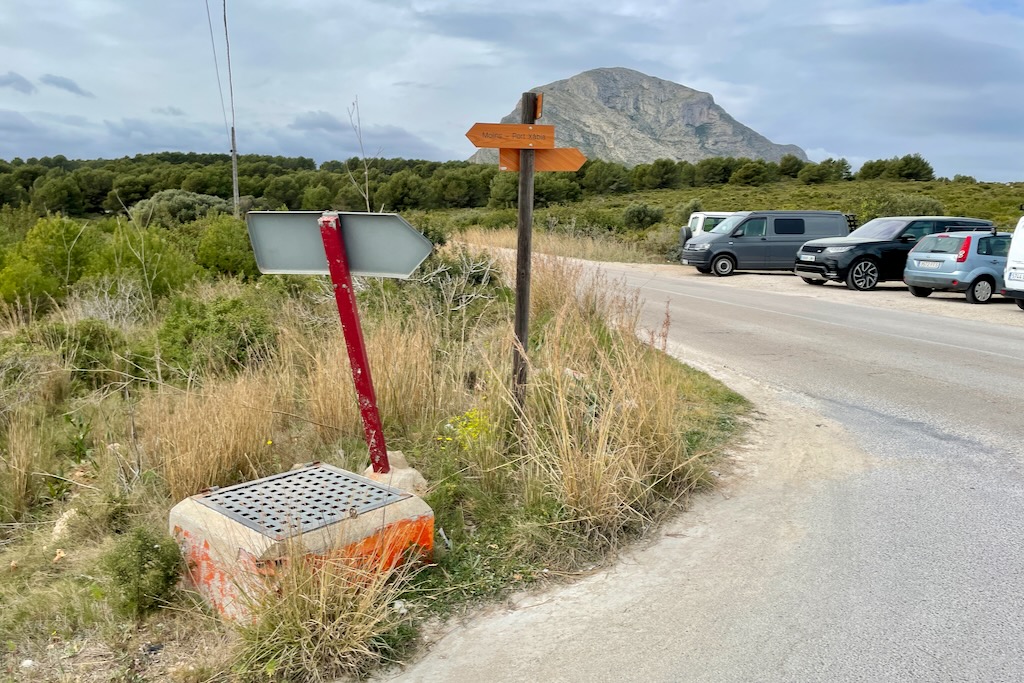 Wanderparkplatz Els Molins