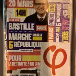 Plakat des Mélenchons Mouvement pour la VIème République