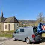 Pause an einer Kapelle in Echternach