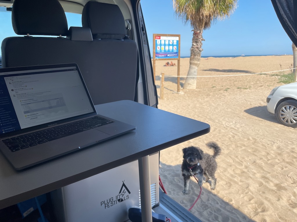 Mobile Office am Strand - ein Traum wird wahr