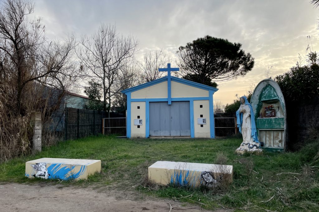 Kleine Fischer Kapelle in Sérignan