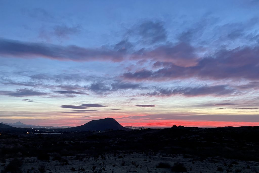 Sonnenaufgang über Alicante