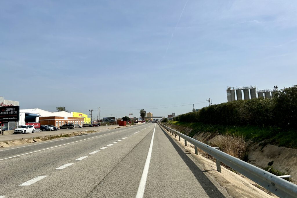 Zufahrtsstraße nach Tarragona